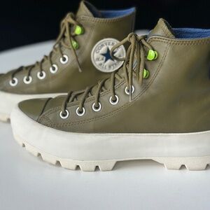 Converse Chuck Taylor All Star Lugged Hi GORE-TEX Waterproof Leather Women's 7 O